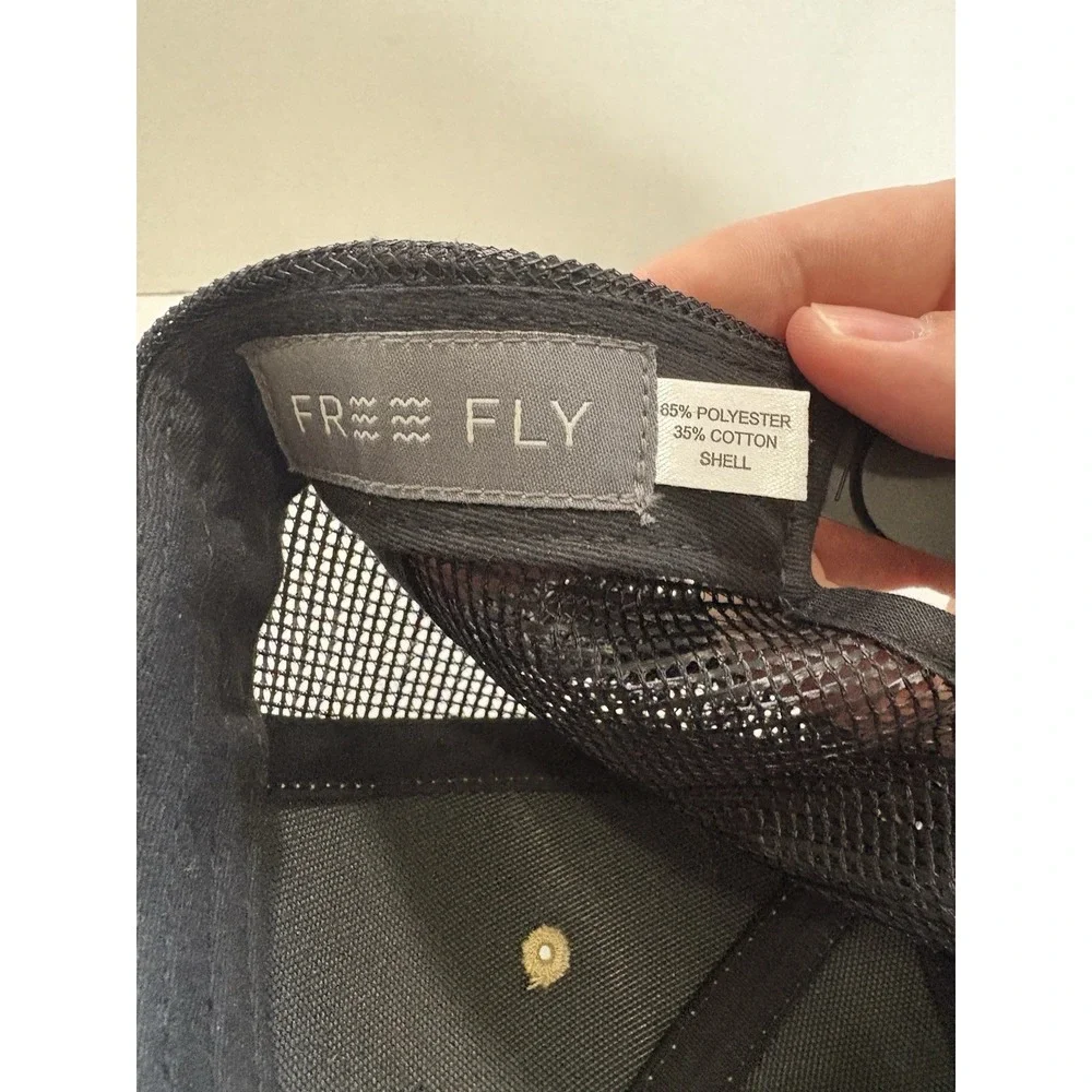 NEW Free Fly Apparel Wave Trucker Hat OS Congaree Camo Outdoor Mesh Cap Snap